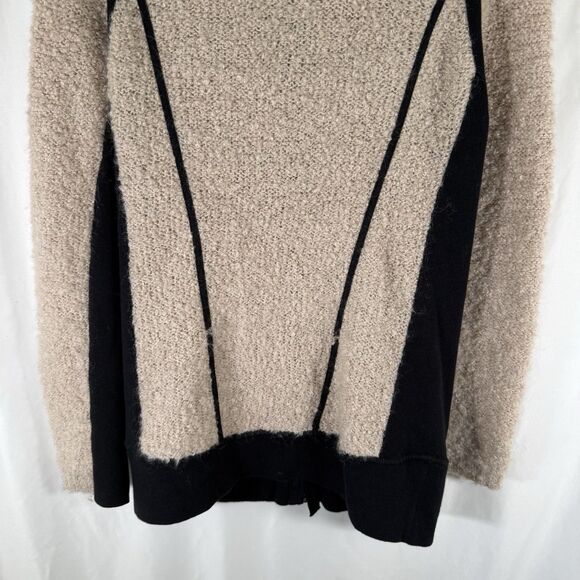Sparrow Anthropologie Sweater Women's Medium Beige Knit Wool Mohair Full Zip - Picture 11 of 11